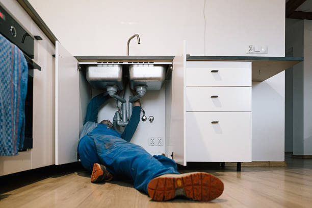 Professional Drain Cleaning technician working in East Claridon, OH